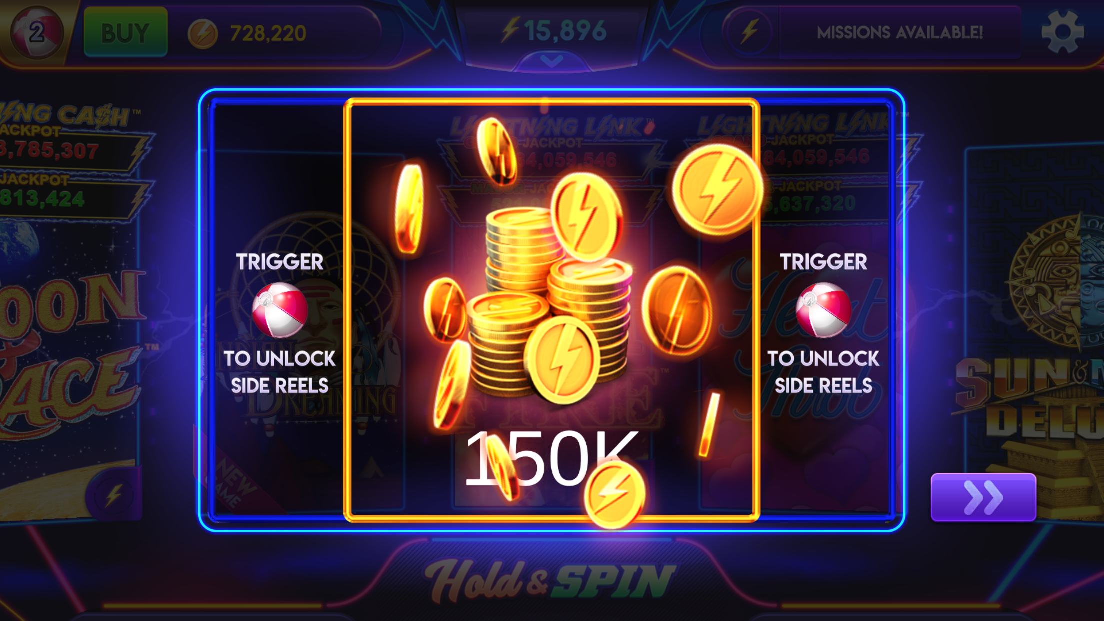 Lightning link casino free coins