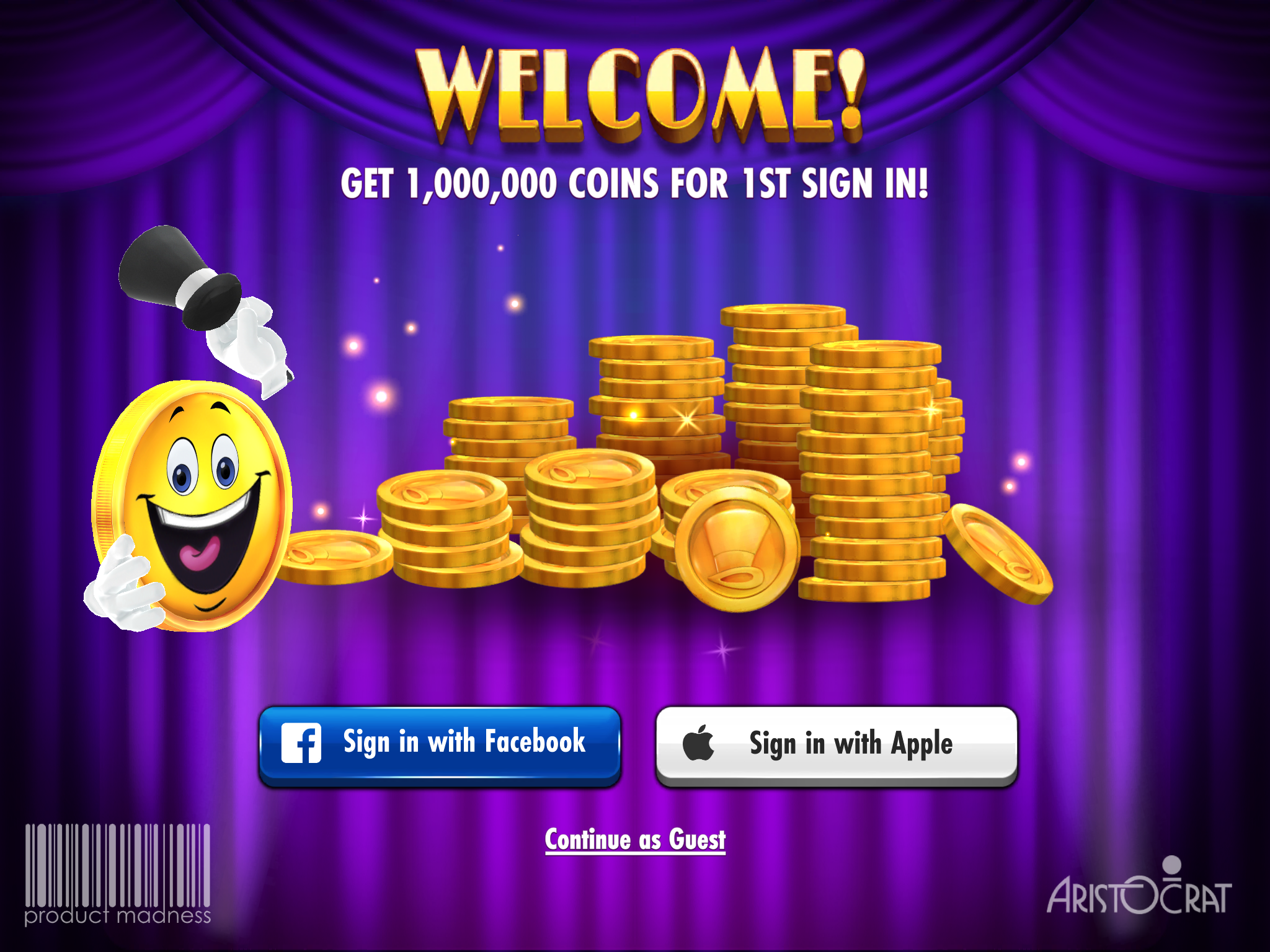 Cashman casino slot game on facebook